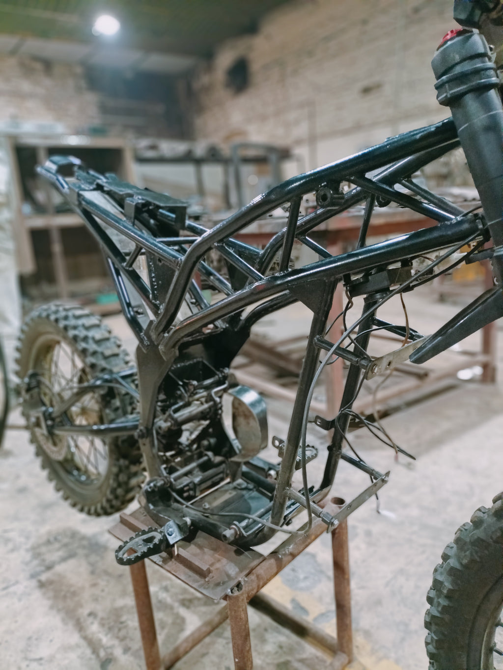 SRC DIY Frame Kit - Electric Dirt Bike/Motorcycle - Light Size Frame ( Sur Ron Light Bee Frame Upgrade )