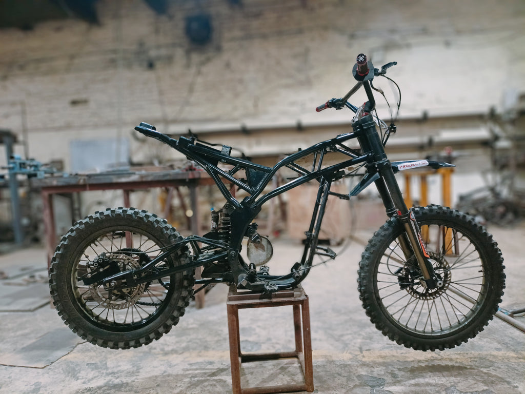 SRC DIY Frame Kit - Electric Dirt Bike/Motorcycle - Light Size Frame ( Sur Ron Light Bee Frame Upgrade )