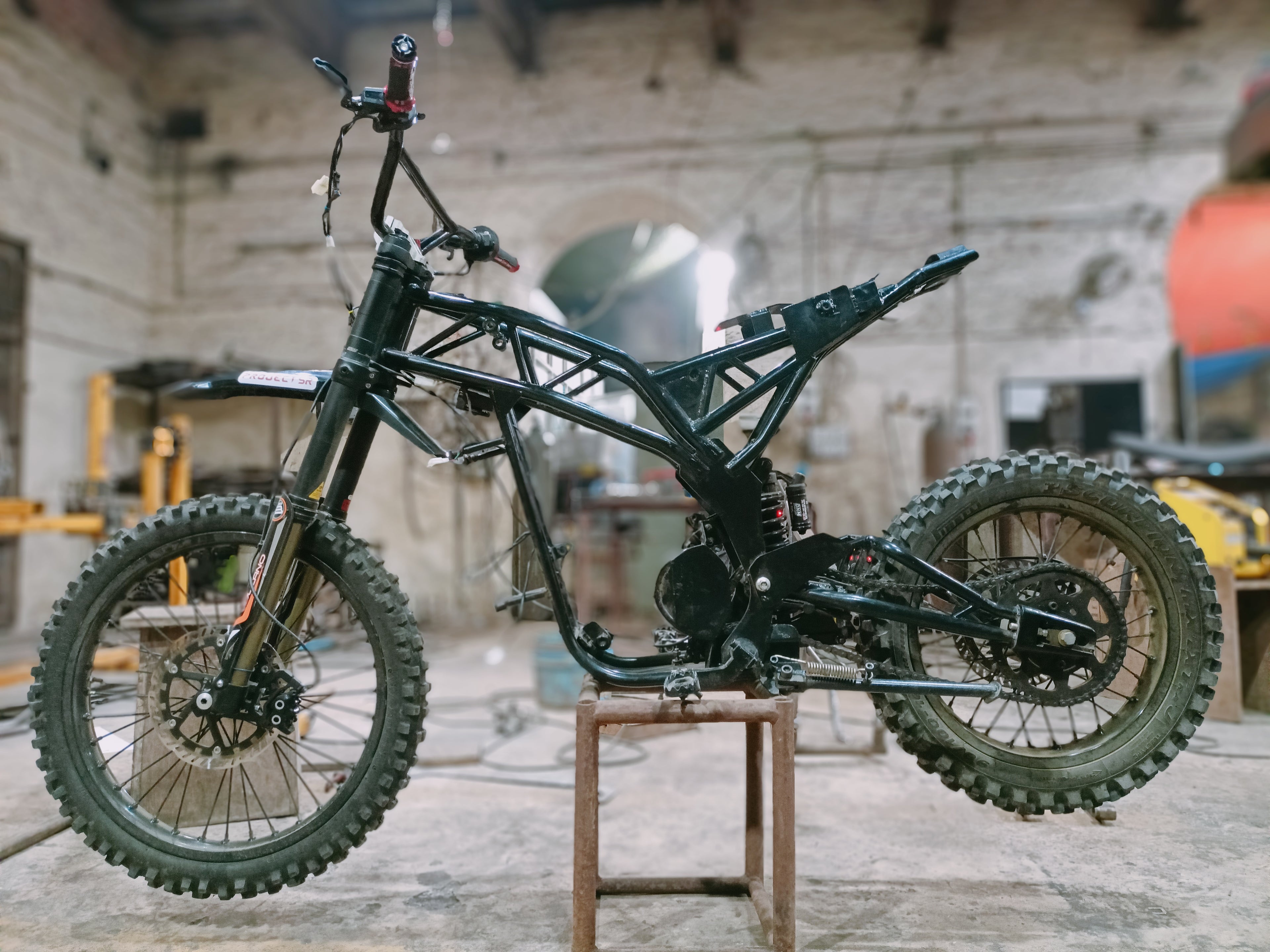 SRC DIY Frame Kit - Electric Dirt Bike/Motorcycle - Light Size Frame ( Sur Ron Light Bee Frame Upgrade )