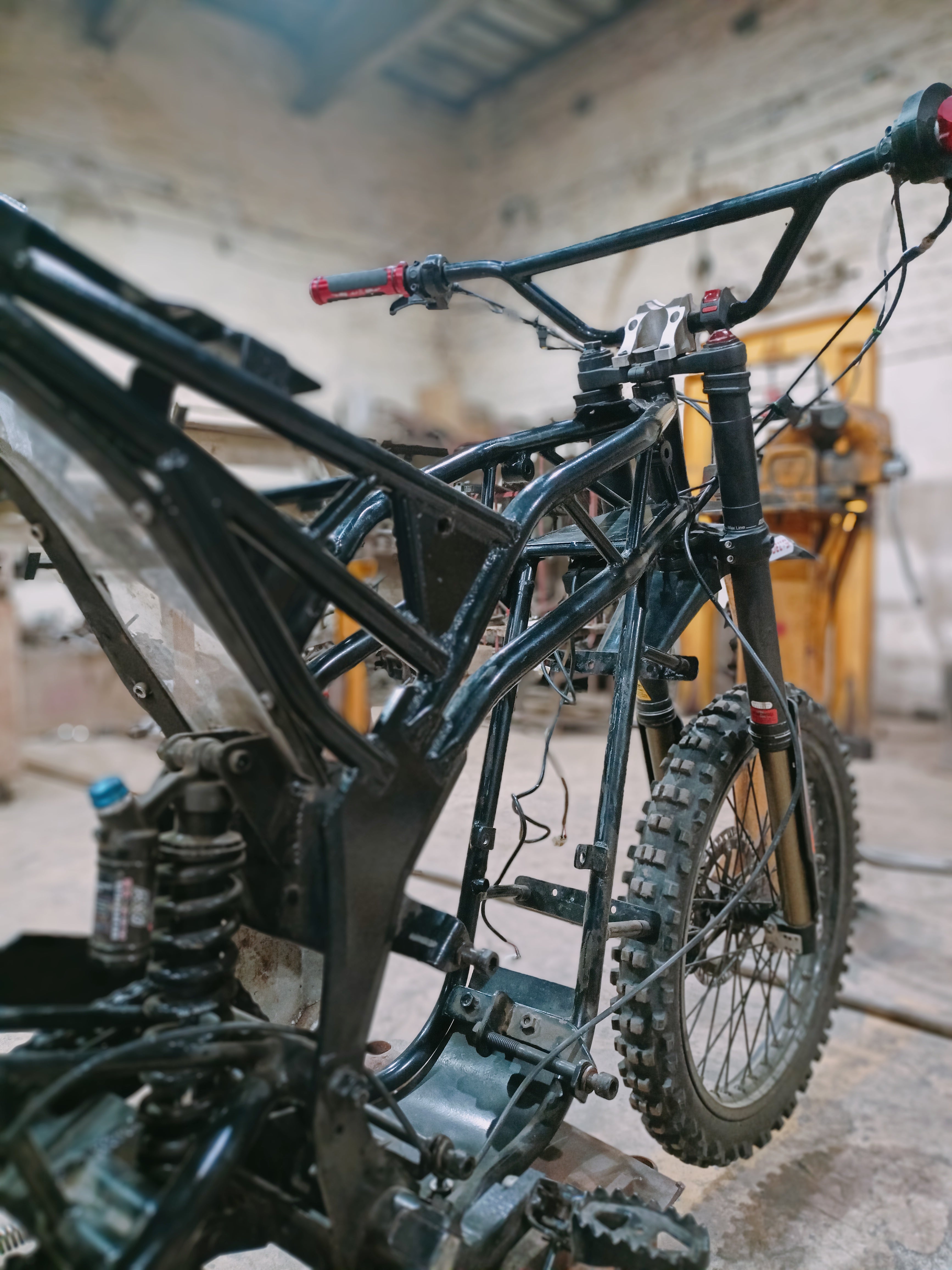 SRC DIY Frame Kit - Electric Dirt Bike/Motorcycle - Light Size Frame ( Sur Ron Light Bee Frame Upgrade )