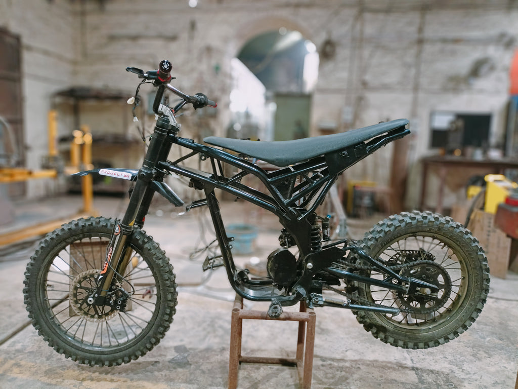 SRC DIY Frame Kit - Electric Dirt Bike/Motorcycle - Light Size Frame ( Sur Ron Light Bee Frame Upgrade )