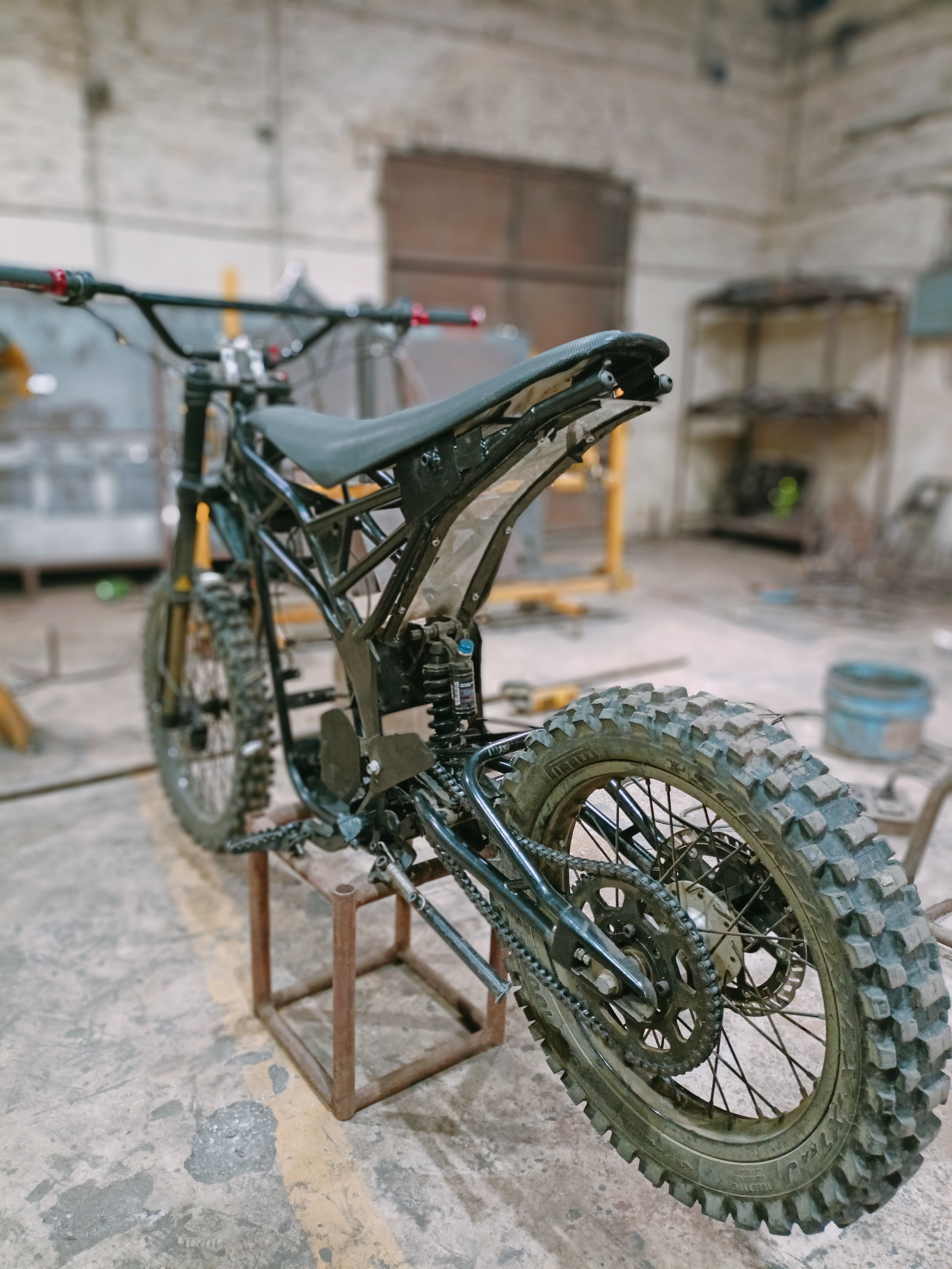 SRC DIY Frame Kit - Electric Dirt Bike/Motorcycle - Light Size Frame ( Sur Ron Light Bee Frame Upgrade )