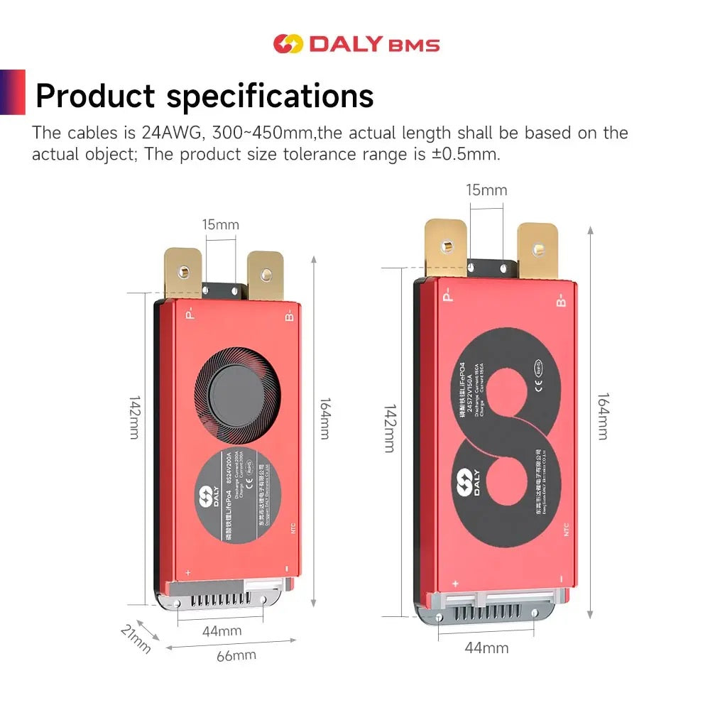 20S Lifepo4 BMS M Series Standard BMS 3S to 24S 150A 200A BMS